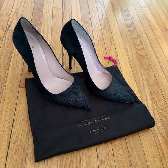 Kate Spade Licorice Pumps - Sz 9 - Picture 7 of 8